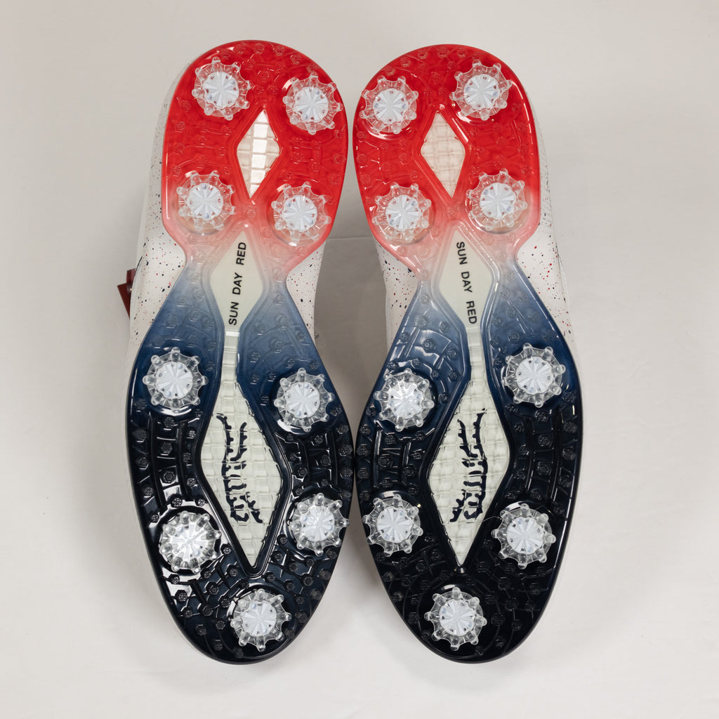 Sun Day Red Pioneer Cypress LE Golf Shoes