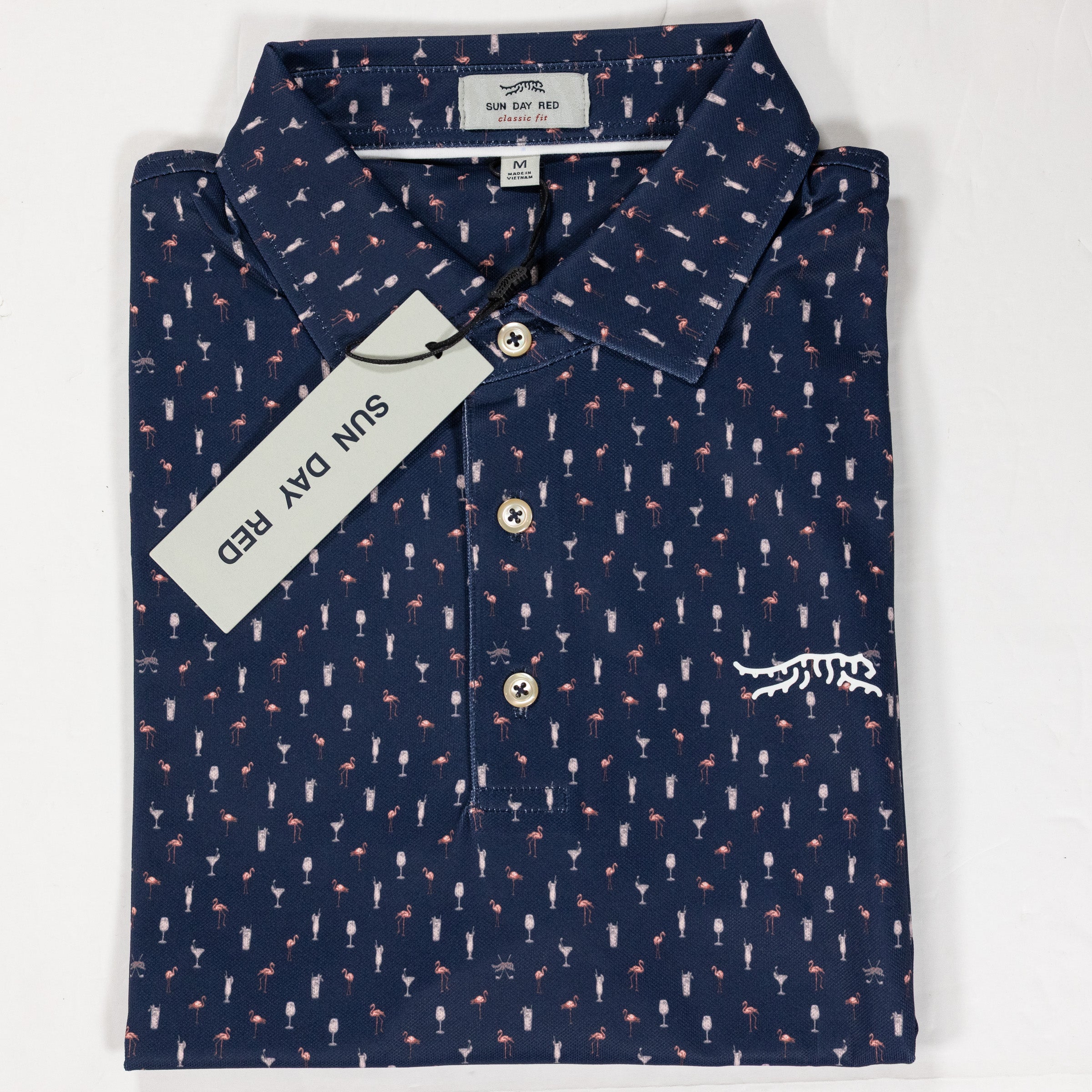 Sun Day Red State of Mind Polo