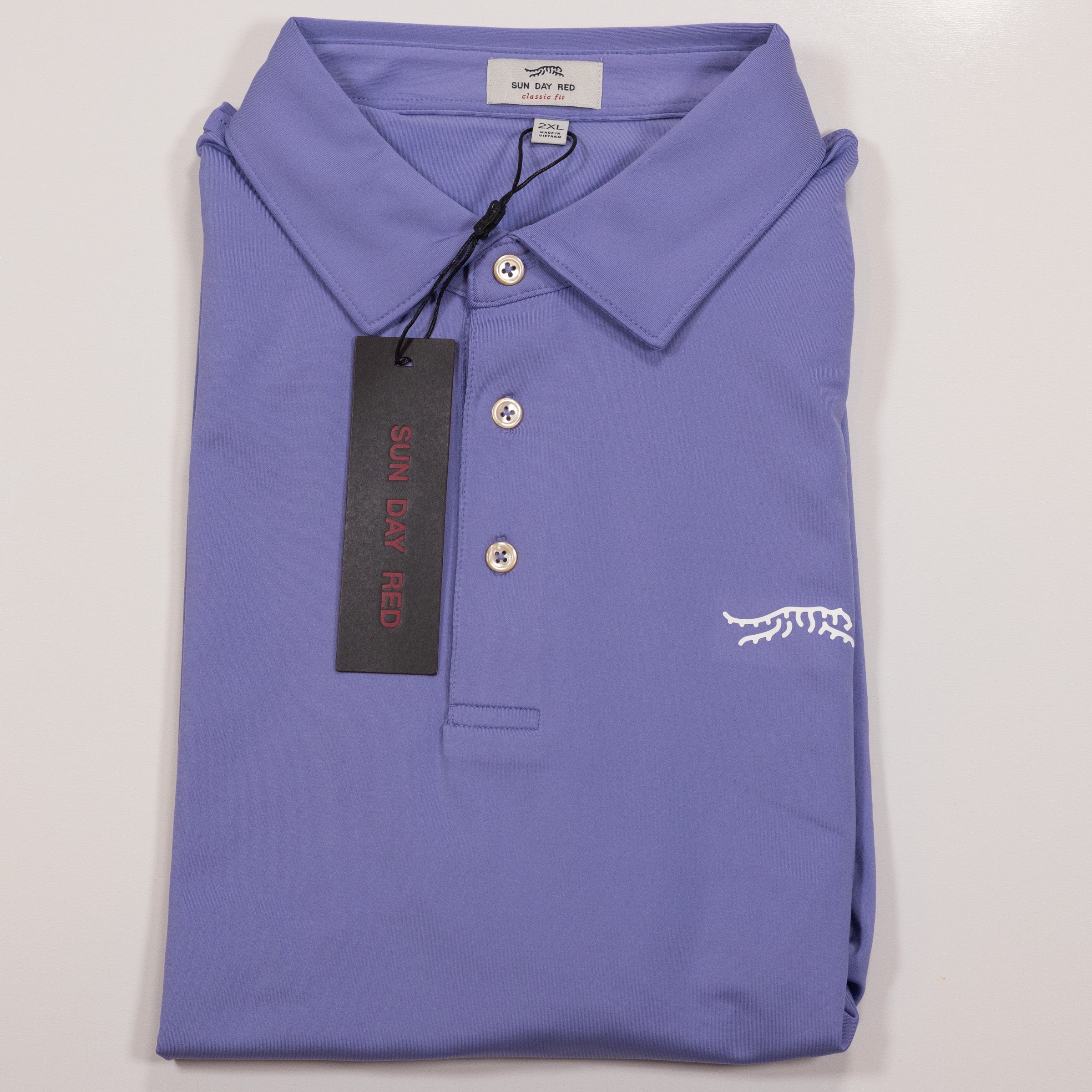 Sun Day Red TW Fairway Solid Polo